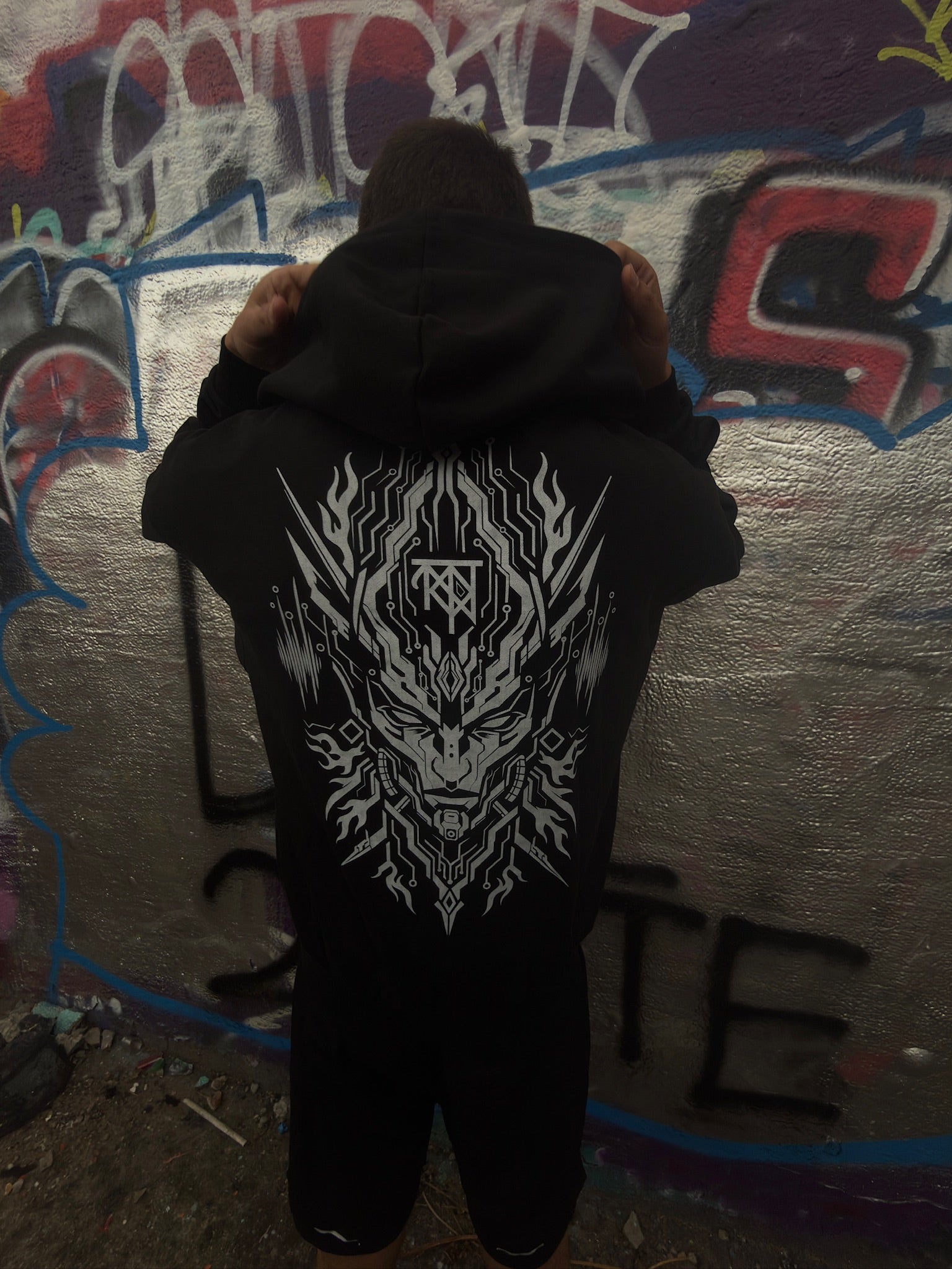 'Melody Mask' Hoodie