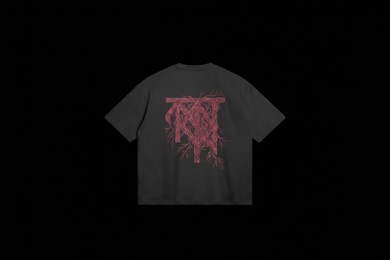 Bloodline Tee Back 2 on black