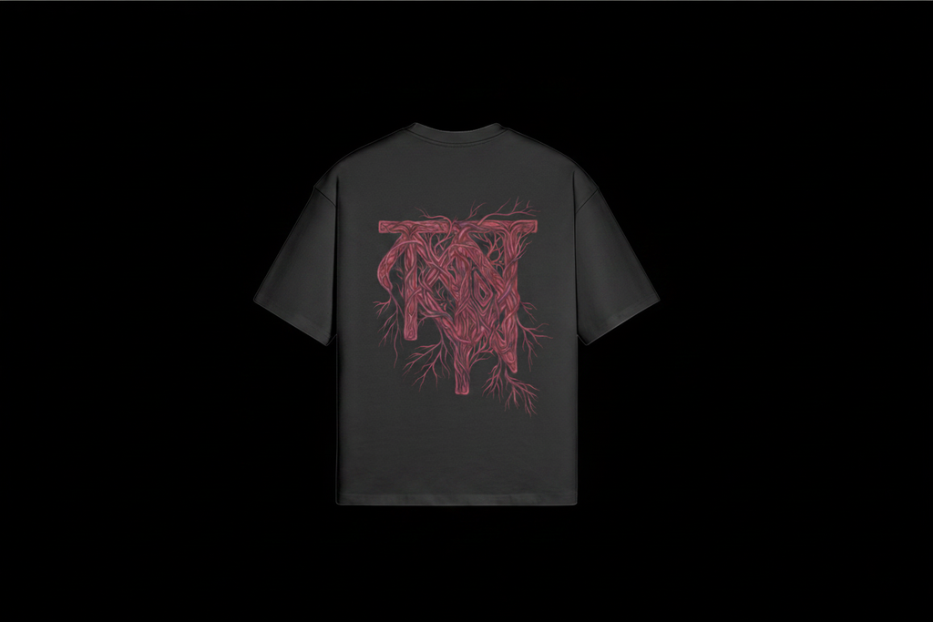 Bloodline Tee Back on black