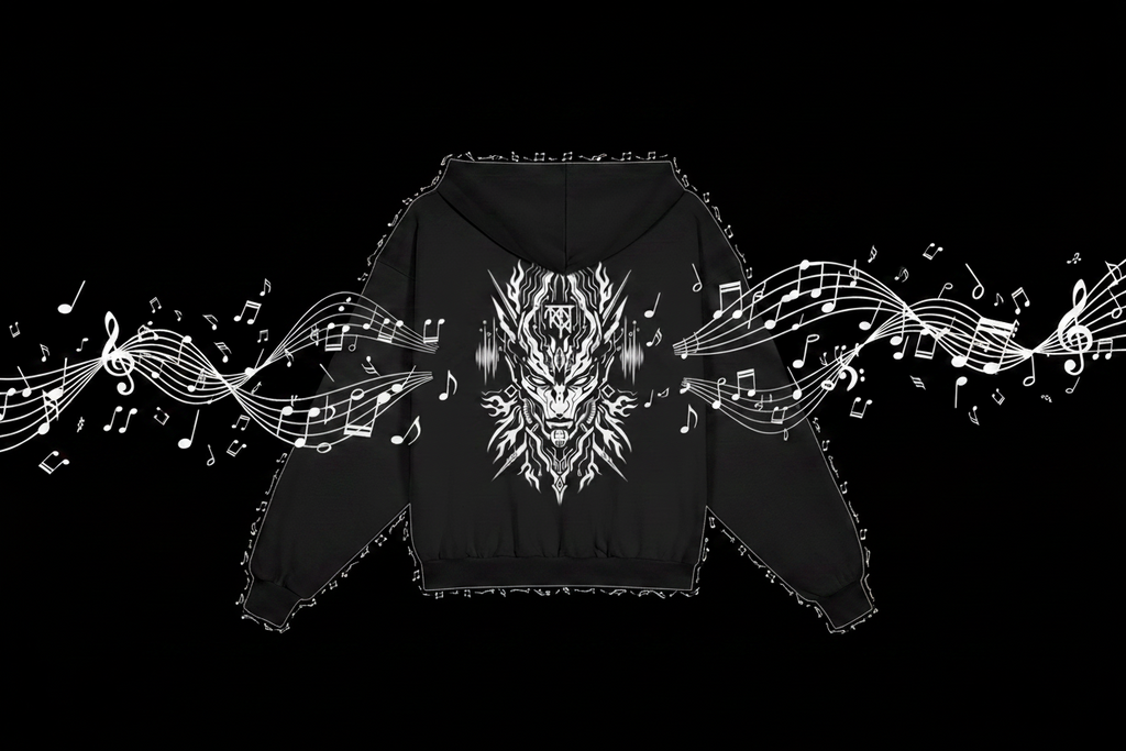 'Melody Mask' Hoodie