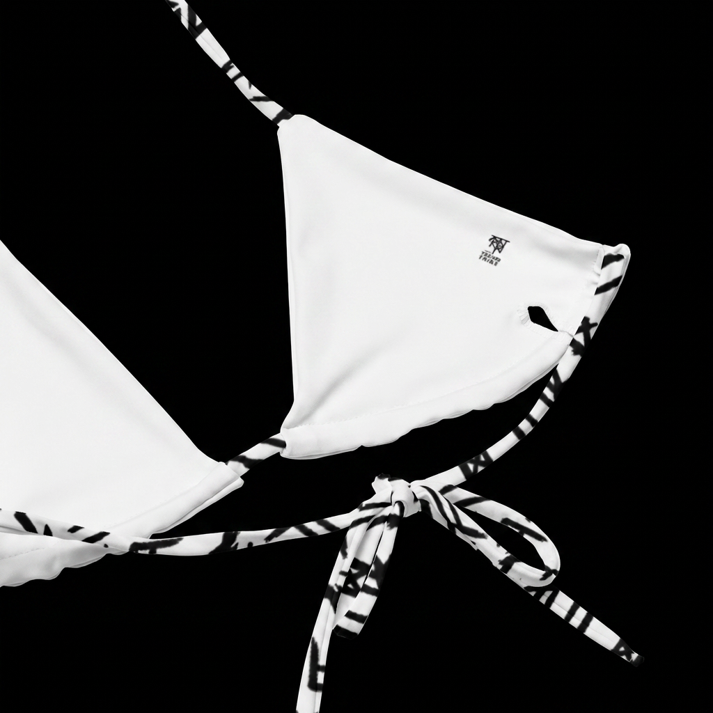 Tekno Tribe Bikini Top white