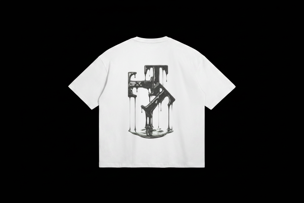 Liquid Frequency Tee Back 2 on black