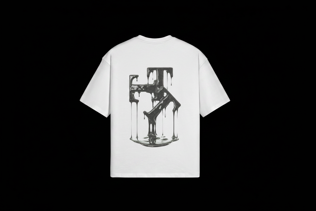 Liquid Frequency Tee Back clean black