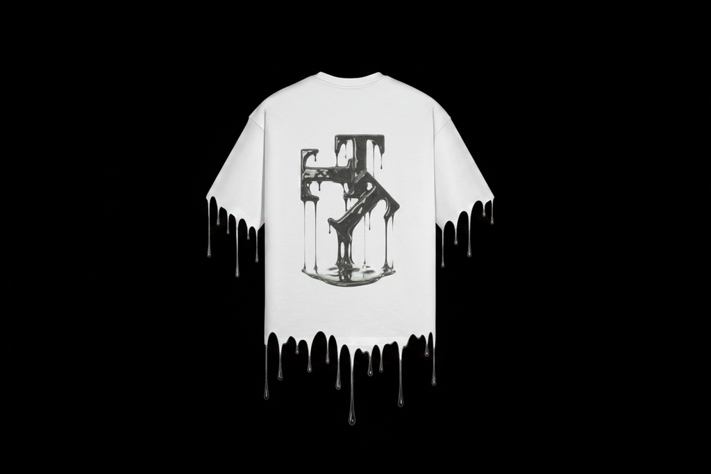 Liquid Frequency Tee melting effect on black