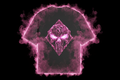 Pink Punisher Tee pink smoke outline