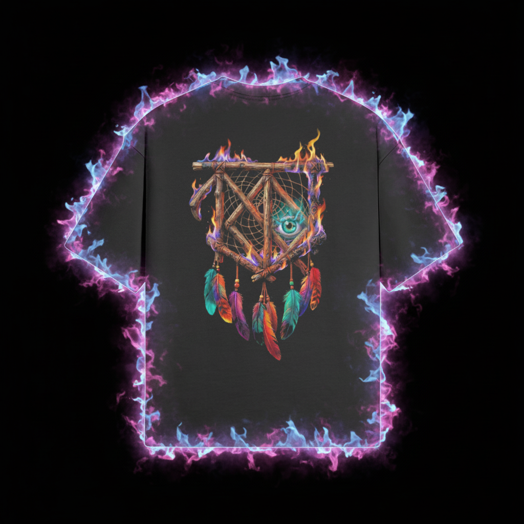 Spirit of the Third Eye Tee - Fire Glow