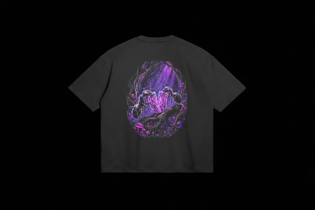 The Colony Tee Back 2 on black