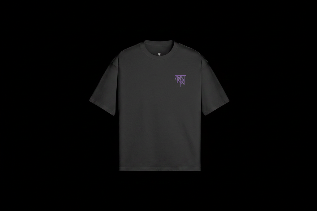 The Colony Tee Front on black