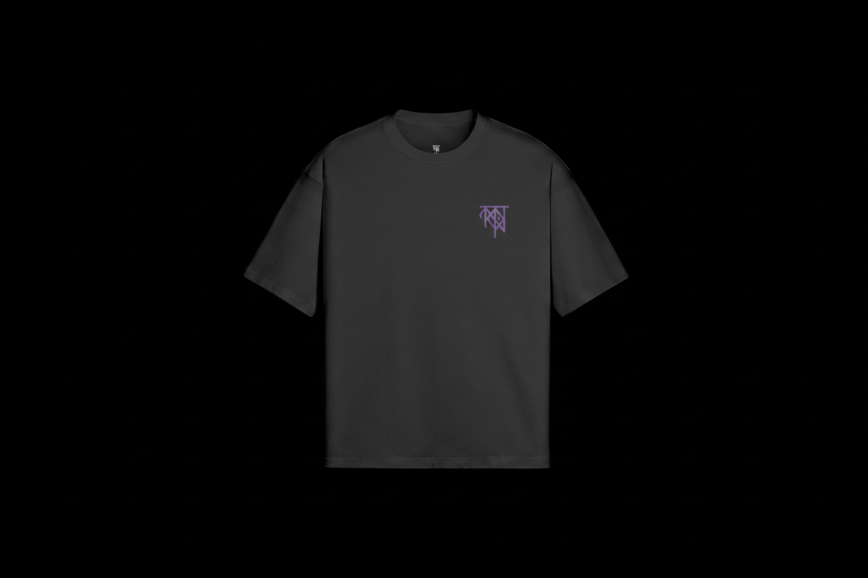 The Colony Tee Front on black